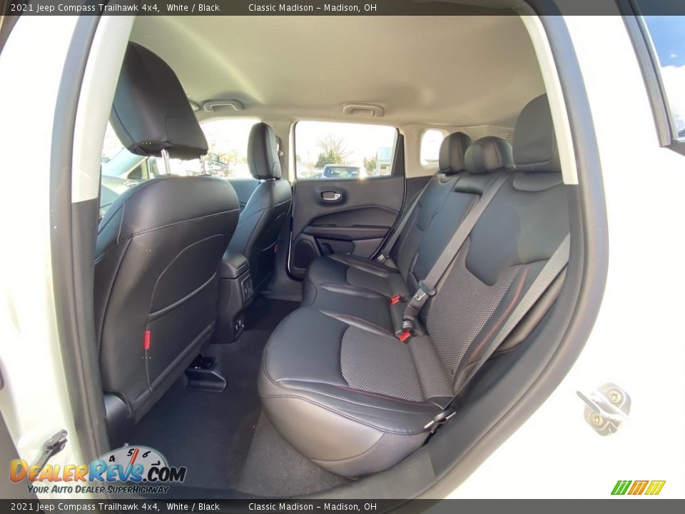 2021 Jeep Compass Trailhawk 4x4 White / Black Photo #3
