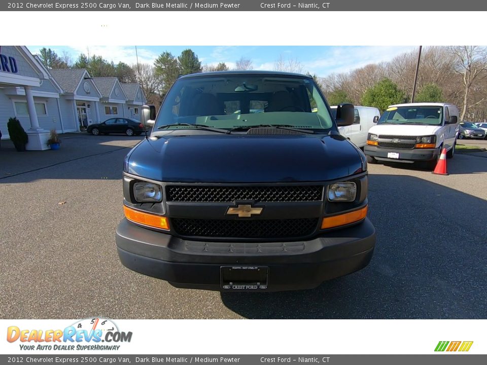 2012 Chevrolet Express 2500 Cargo Van Dark Blue Metallic / Medium Pewter Photo #2