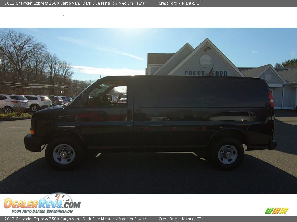 2012 Chevrolet Express 2500 Cargo Van Dark Blue Metallic / Medium Pewter Photo #4
