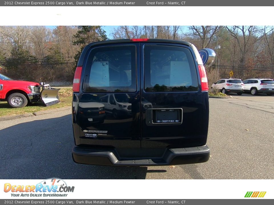 2012 Chevrolet Express 2500 Cargo Van Dark Blue Metallic / Medium Pewter Photo #6