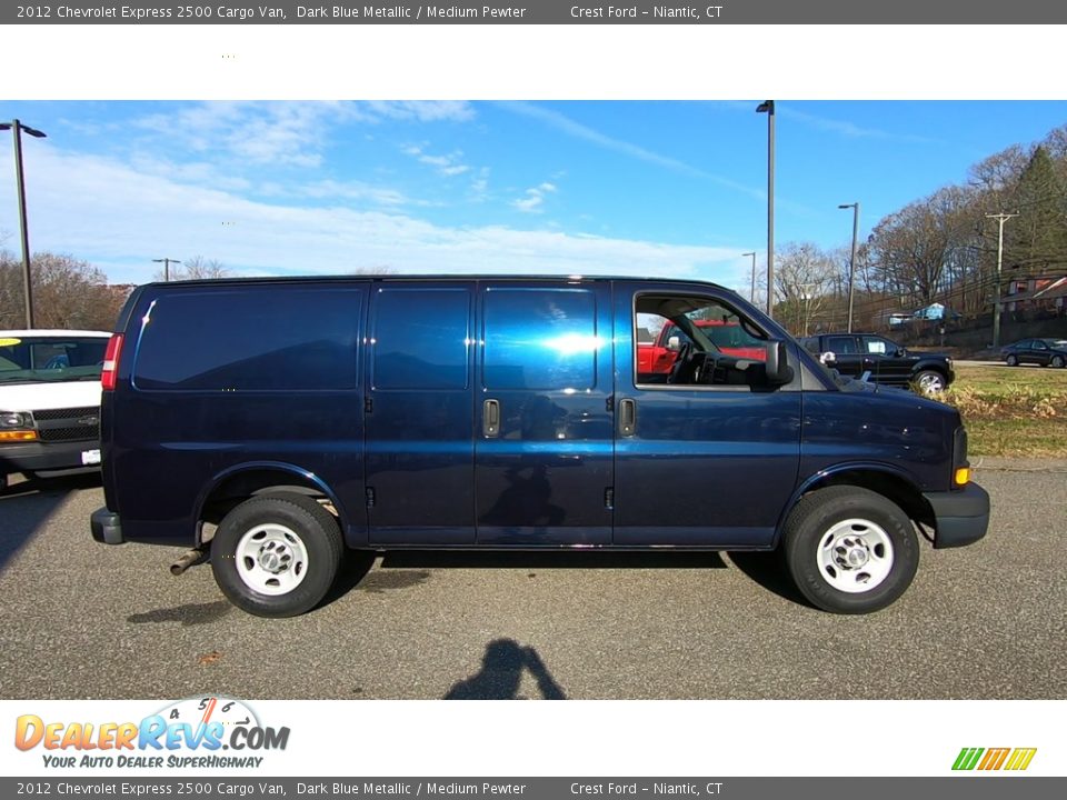 2012 Chevrolet Express 2500 Cargo Van Dark Blue Metallic / Medium Pewter Photo #8