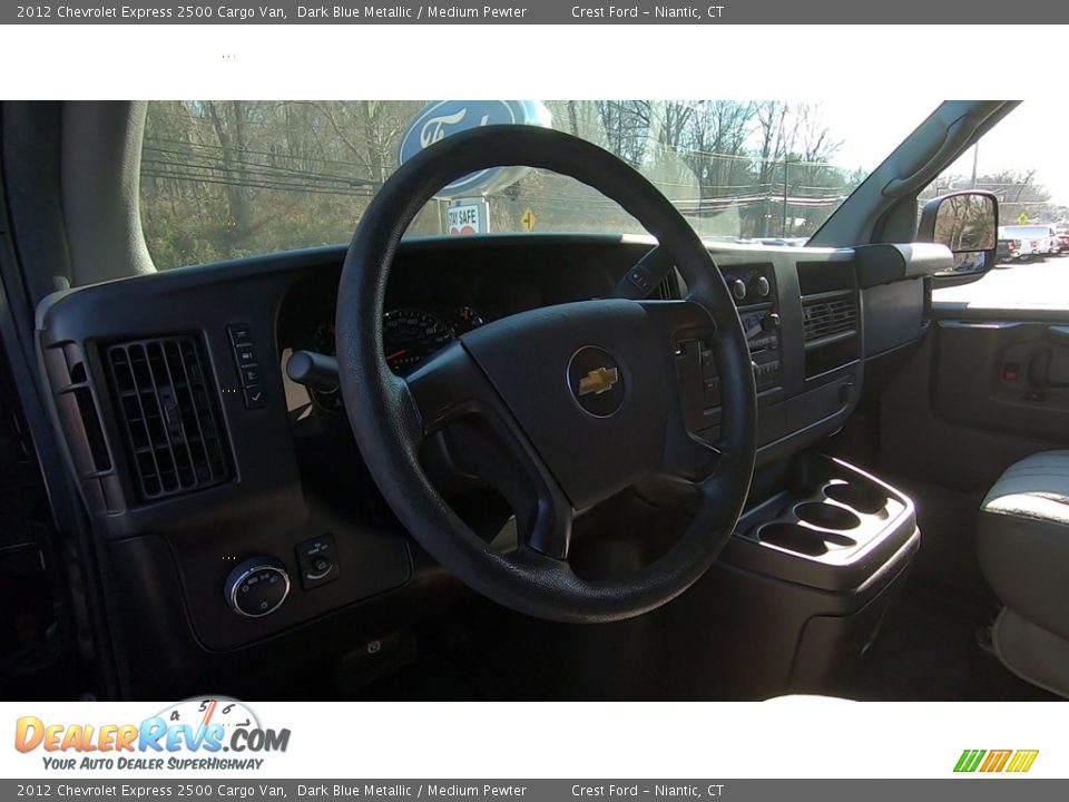 2012 Chevrolet Express 2500 Cargo Van Dark Blue Metallic / Medium Pewter Photo #10