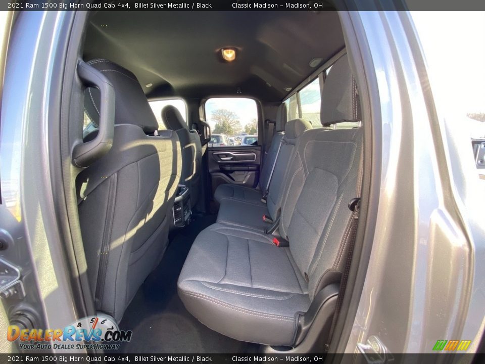 2021 Ram 1500 Big Horn Quad Cab 4x4 Billet Silver Metallic / Black Photo #3