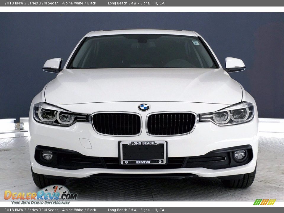 2018 BMW 3 Series 320i Sedan Alpine White / Black Photo #2