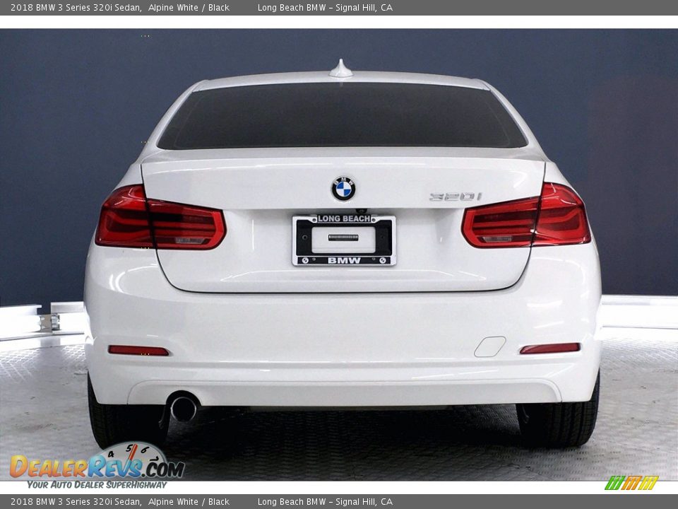 2018 BMW 3 Series 320i Sedan Alpine White / Black Photo #3