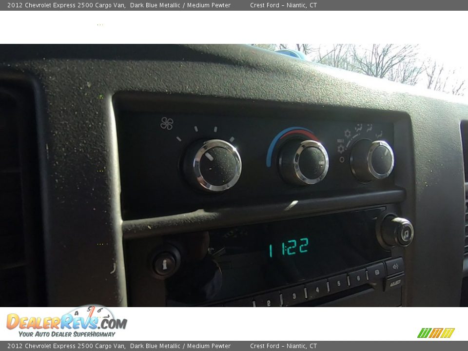 2012 Chevrolet Express 2500 Cargo Van Dark Blue Metallic / Medium Pewter Photo #14