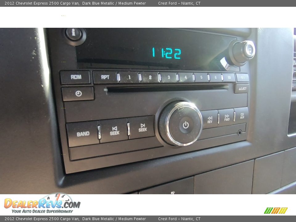 2012 Chevrolet Express 2500 Cargo Van Dark Blue Metallic / Medium Pewter Photo #15