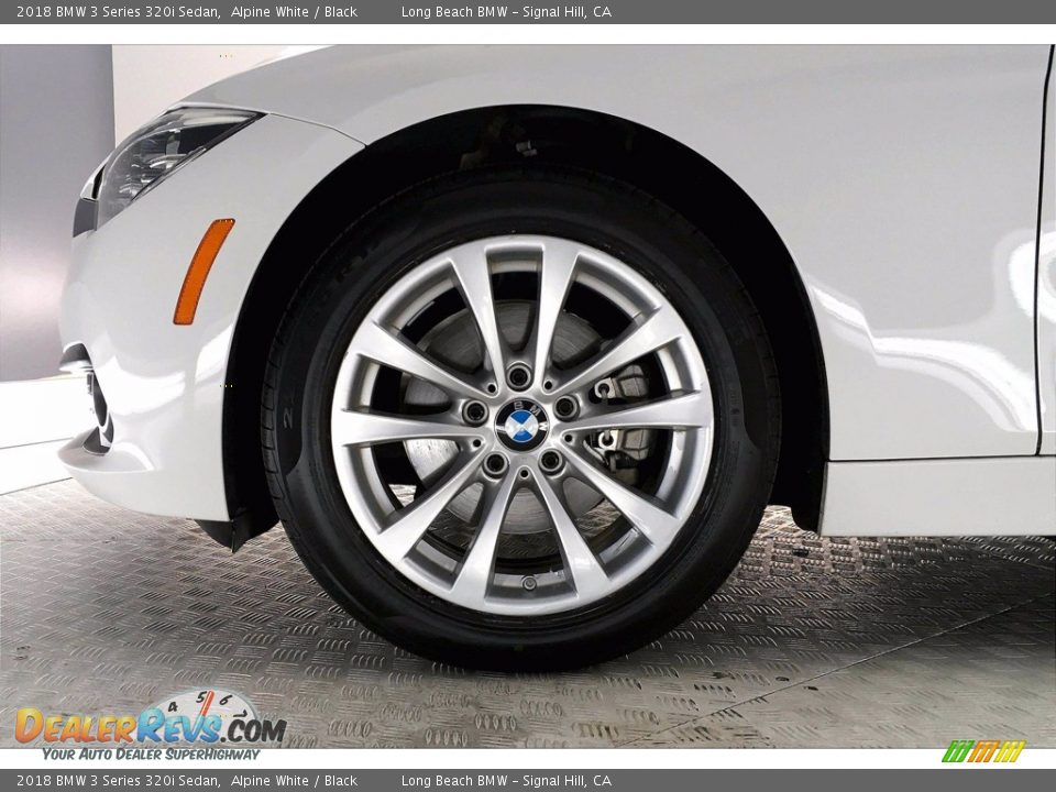 2018 BMW 3 Series 320i Sedan Alpine White / Black Photo #8