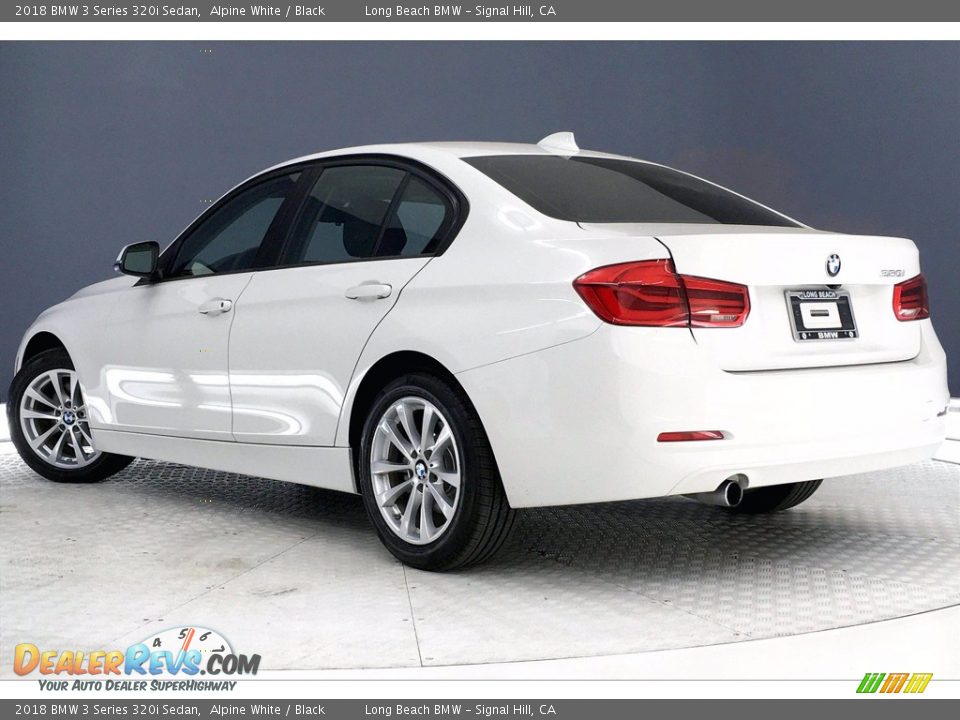 2018 BMW 3 Series 320i Sedan Alpine White / Black Photo #10