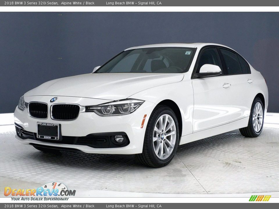 2018 BMW 3 Series 320i Sedan Alpine White / Black Photo #12