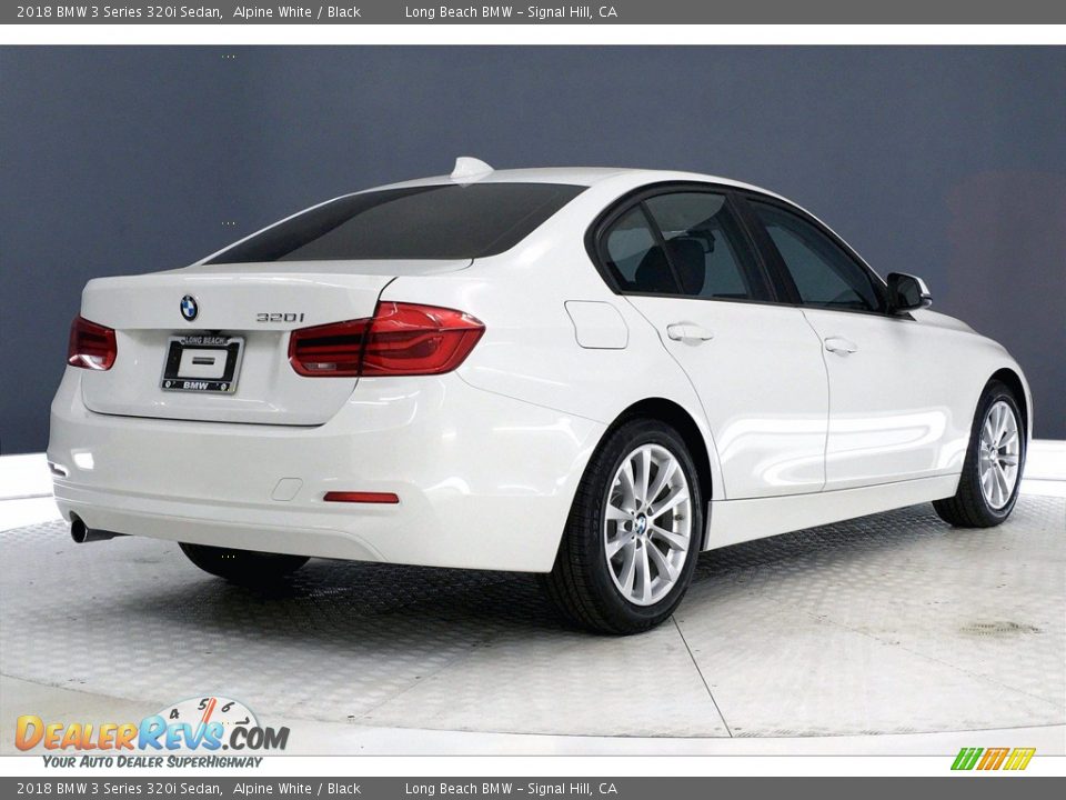 2018 BMW 3 Series 320i Sedan Alpine White / Black Photo #13