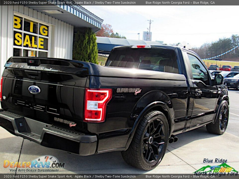 2020 Ford F150 Shelby Super Snake Sport 4x4 Agate Black / Shelby Two-Tone Suedezkin Photo #3