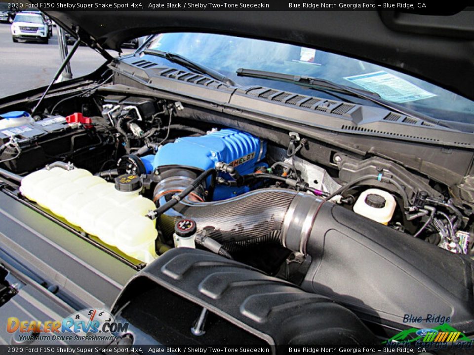 2020 Ford F150 Shelby Super Snake Sport 4x4 5.0 Liter Shelby Supercharged DOHC 32-Valve Ti-VCT E85 V8 Engine Photo #7