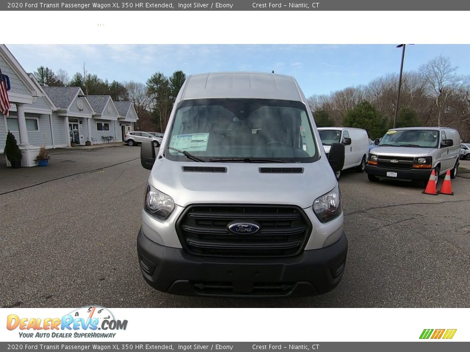 2020 Ford Transit Passenger Wagon XL 350 HR Extended Ingot Silver / Ebony Photo #2