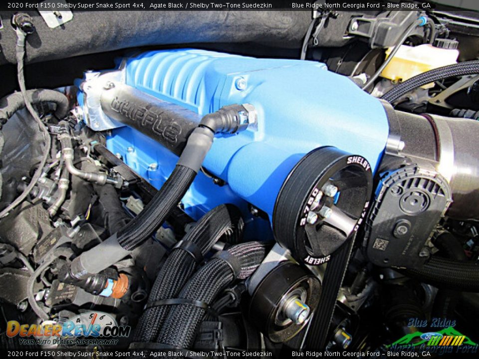 2020 Ford F150 Shelby Super Snake Sport 4x4 5.0 Liter Shelby Supercharged DOHC 32-Valve Ti-VCT E85 V8 Engine Photo #8
