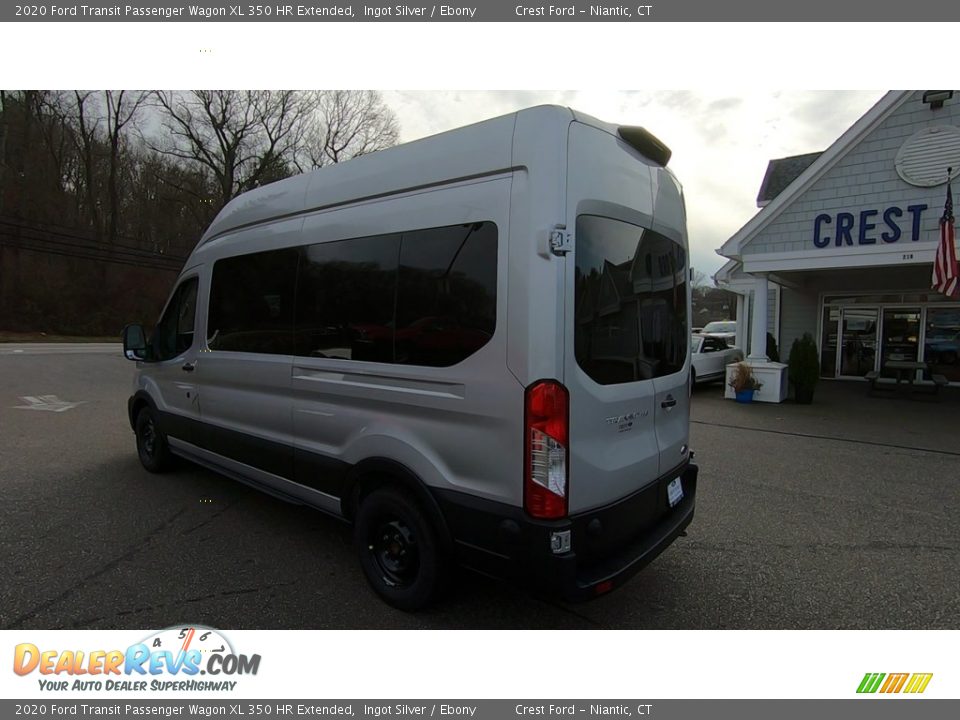 2020 Ford Transit Passenger Wagon XL 350 HR Extended Ingot Silver / Ebony Photo #5