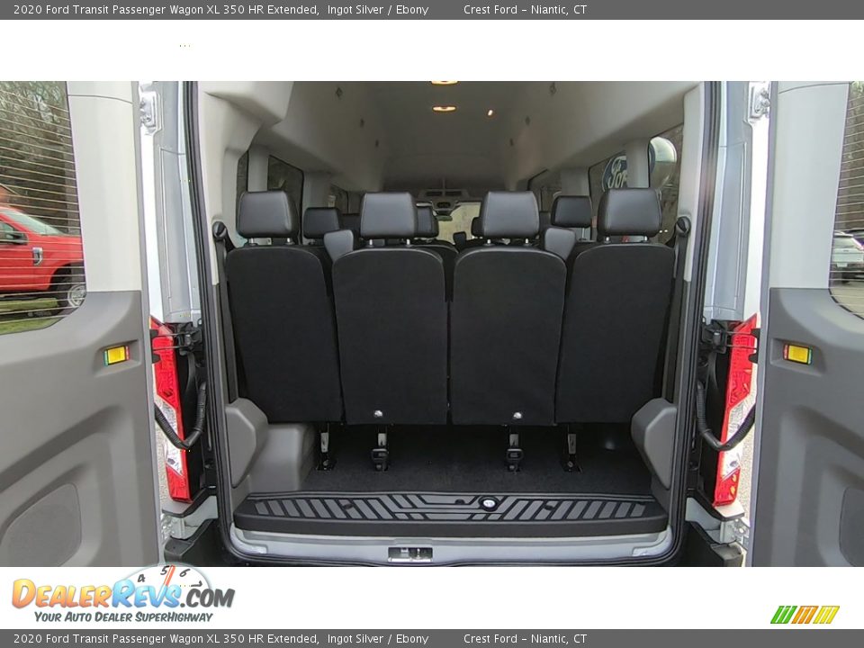 2020 Ford Transit Passenger Wagon XL 350 HR Extended Ingot Silver / Ebony Photo #16