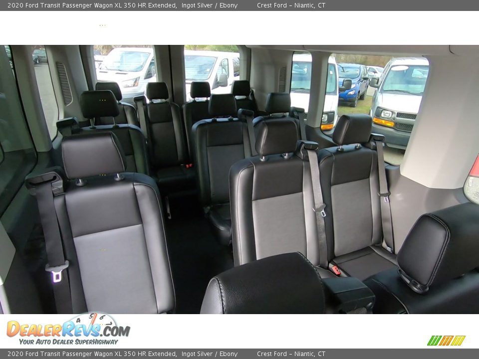 2020 Ford Transit Passenger Wagon XL 350 HR Extended Ingot Silver / Ebony Photo #18