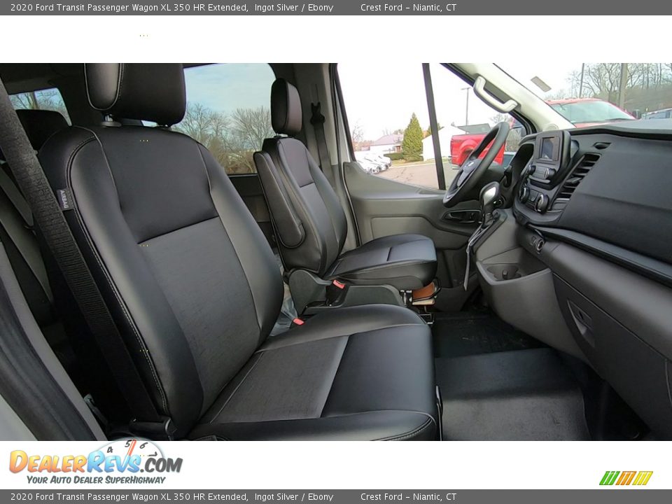 2020 Ford Transit Passenger Wagon XL 350 HR Extended Ingot Silver / Ebony Photo #20