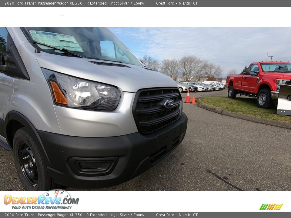 2020 Ford Transit Passenger Wagon XL 350 HR Extended Ingot Silver / Ebony Photo #22