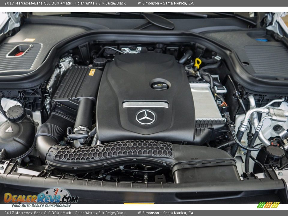 2017 Mercedes-Benz GLC 300 4Matic 2.0 Liter Turbocharged DOHC 16-Valve VVT 4 Cylinder Engine Photo #8