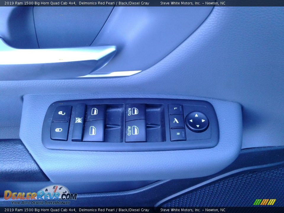2019 Ram 1500 Big Horn Quad Cab 4x4 Delmonico Red Pearl / Black/Diesel Gray Photo #12