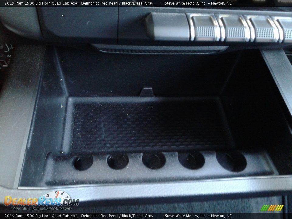 2019 Ram 1500 Big Horn Quad Cab 4x4 Delmonico Red Pearl / Black/Diesel Gray Photo #29