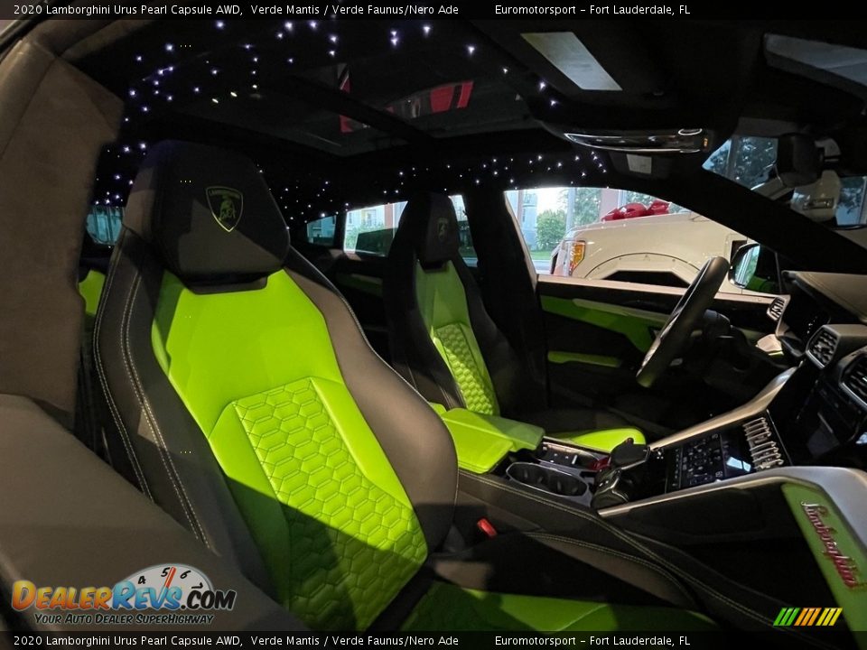 Verde Faunus/Nero Ade Interior - 2020 Lamborghini Urus Pearl Capsule AWD Photo #2