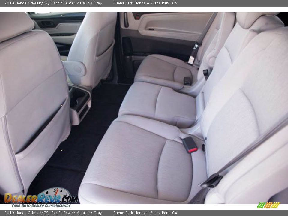 2019 Honda Odyssey EX Pacific Pewter Metallic / Gray Photo #4