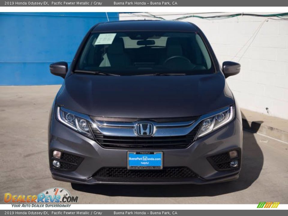 2019 Honda Odyssey EX Pacific Pewter Metallic / Gray Photo #7