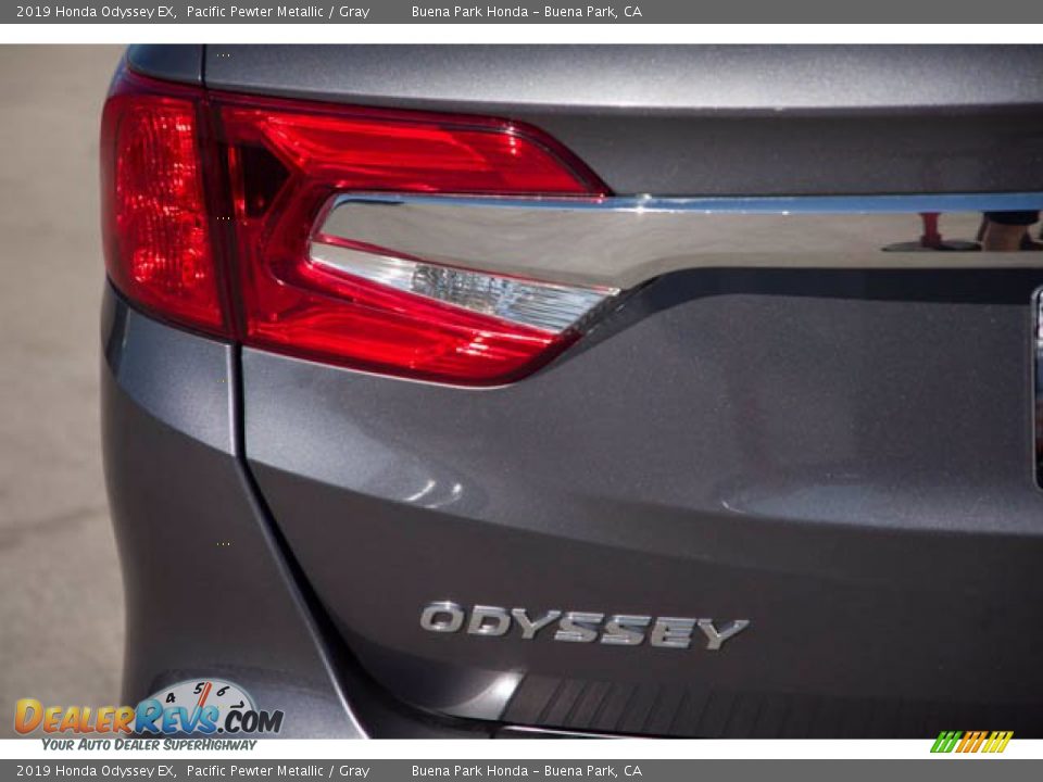 2019 Honda Odyssey EX Pacific Pewter Metallic / Gray Photo #10