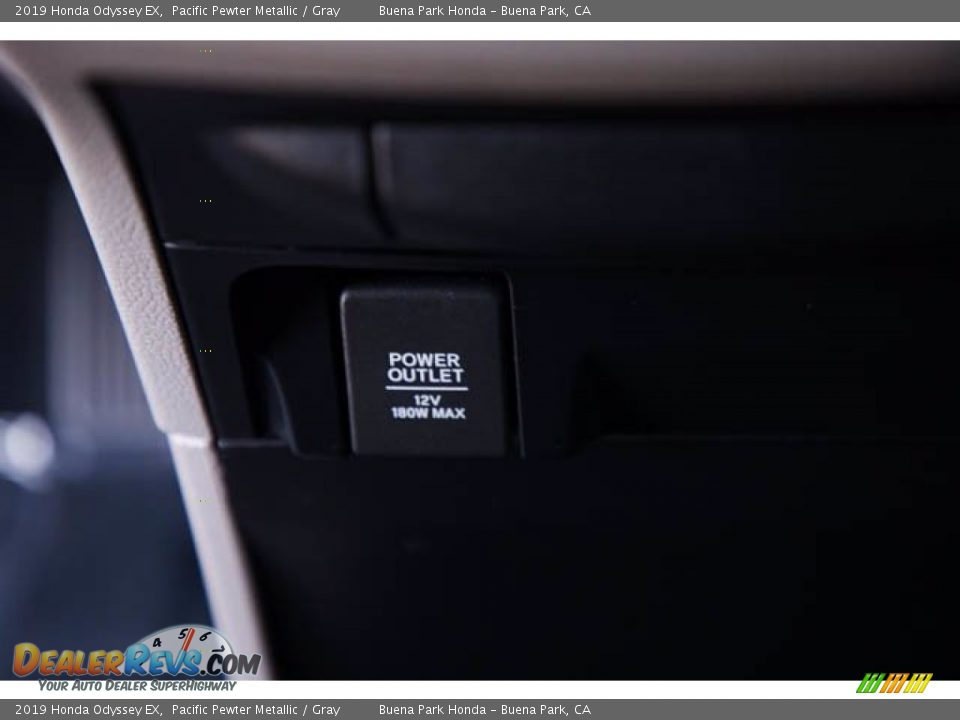 2019 Honda Odyssey EX Pacific Pewter Metallic / Gray Photo #17