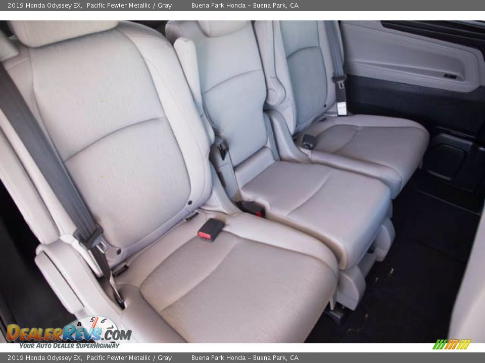 2019 Honda Odyssey EX Pacific Pewter Metallic / Gray Photo #24