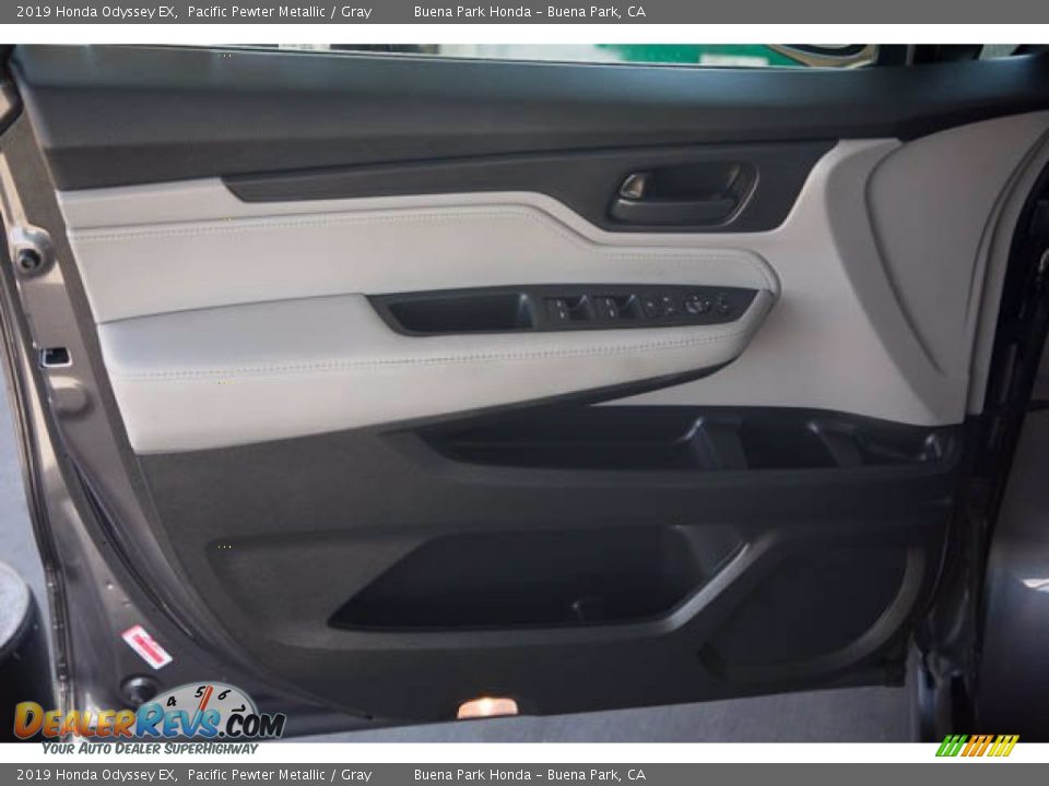 2019 Honda Odyssey EX Pacific Pewter Metallic / Gray Photo #30