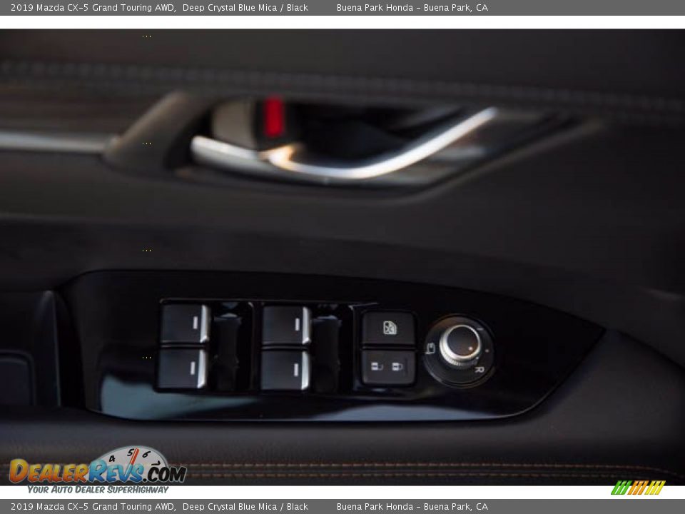 2019 Mazda CX-5 Grand Touring AWD Deep Crystal Blue Mica / Black Photo #30