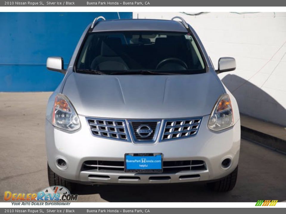 2010 Nissan Rogue SL Silver Ice / Black Photo #7