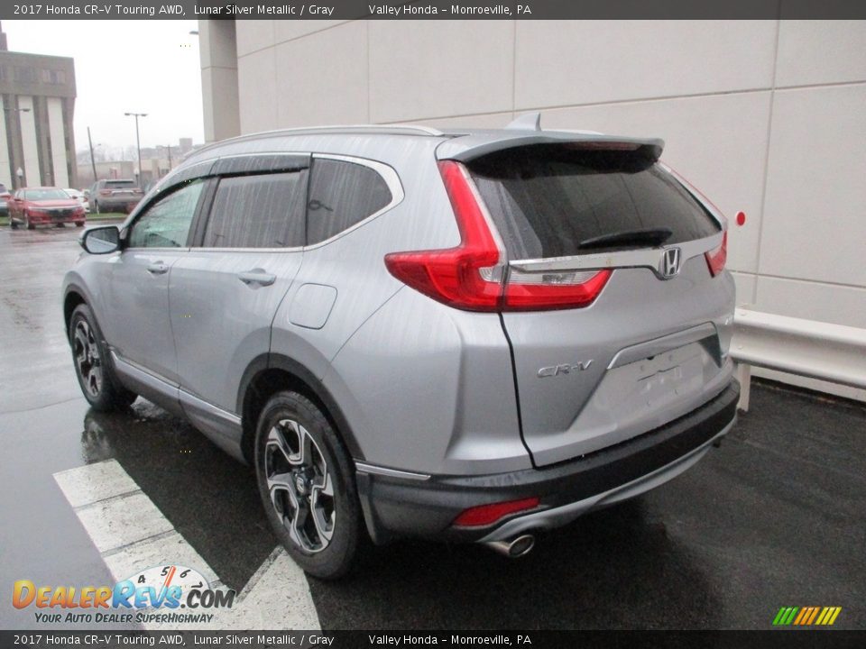 2017 Honda CR-V Touring AWD Lunar Silver Metallic / Gray Photo #3