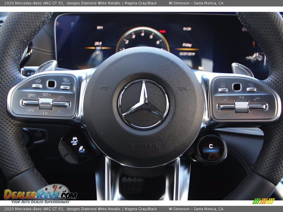 2020 Mercedes-Benz AMG GT 63 Steering Wheel Photo #15