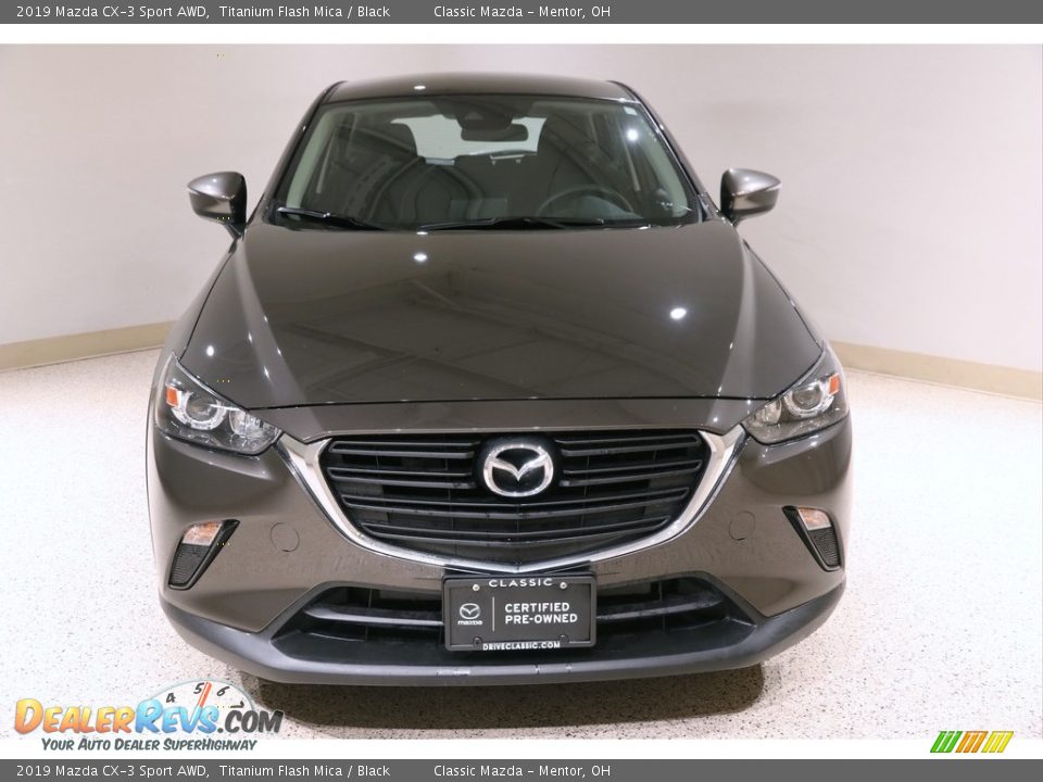 2019 Mazda CX-3 Sport AWD Titanium Flash Mica / Black Photo #2