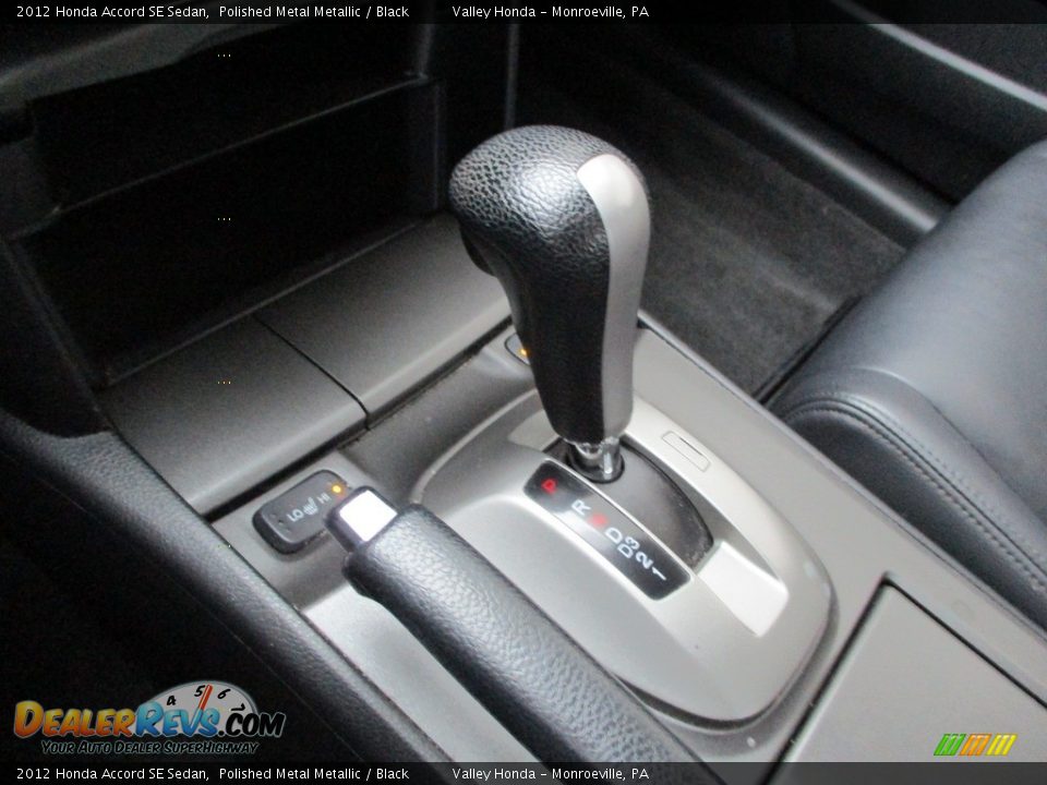 2012 Honda Accord SE Sedan Polished Metal Metallic / Black Photo #14