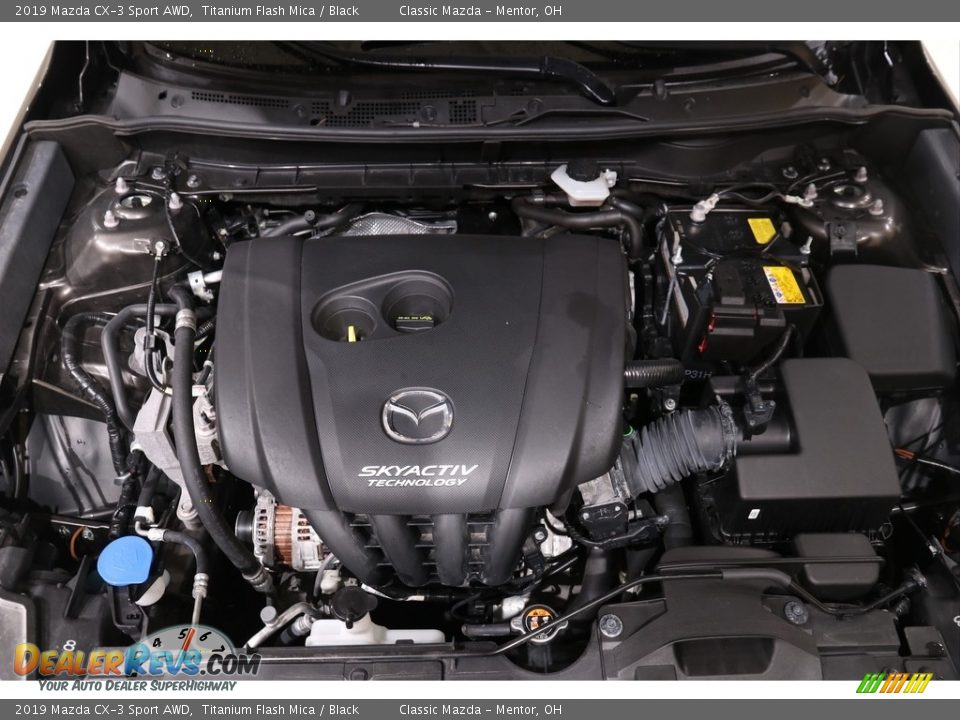 2019 Mazda CX-3 Sport AWD Titanium Flash Mica / Black Photo #21