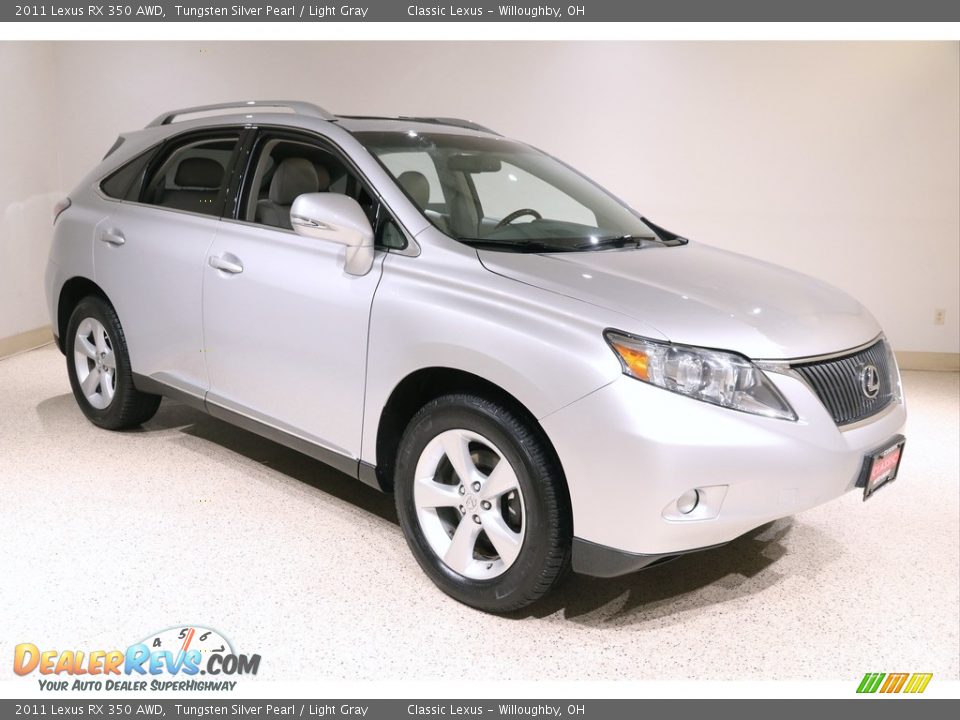 2011 Lexus RX 350 AWD Tungsten Silver Pearl / Light Gray Photo #1