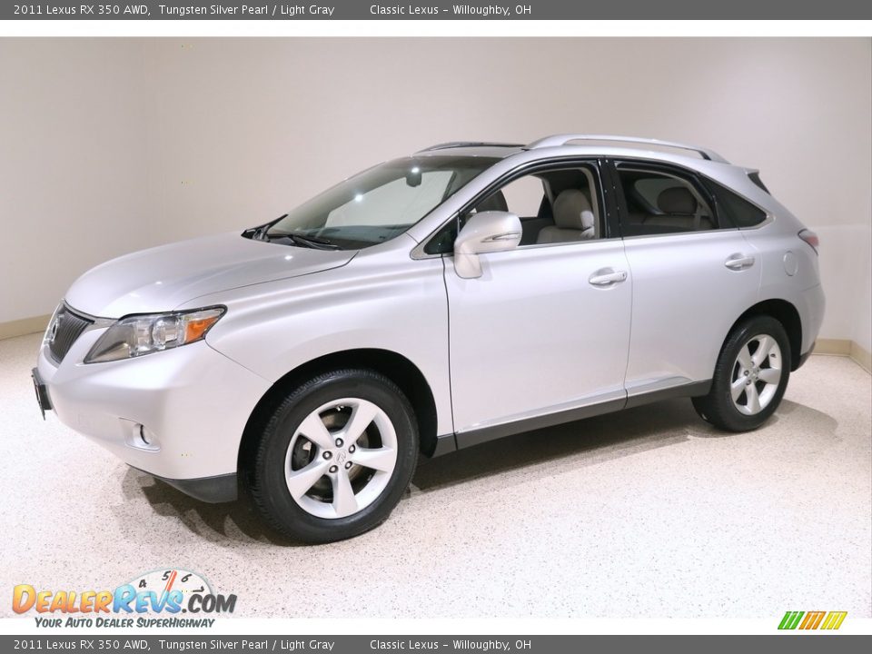 2011 Lexus RX 350 AWD Tungsten Silver Pearl / Light Gray Photo #3