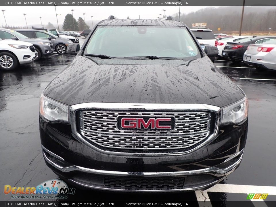 2018 GMC Acadia Denali AWD Ebony Twilight Metallic / Jet Black Photo #3