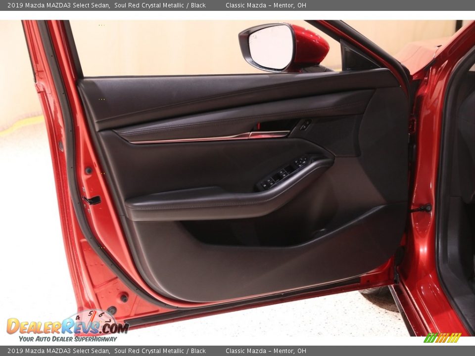 2019 Mazda MAZDA3 Select Sedan Soul Red Crystal Metallic / Black Photo #4
