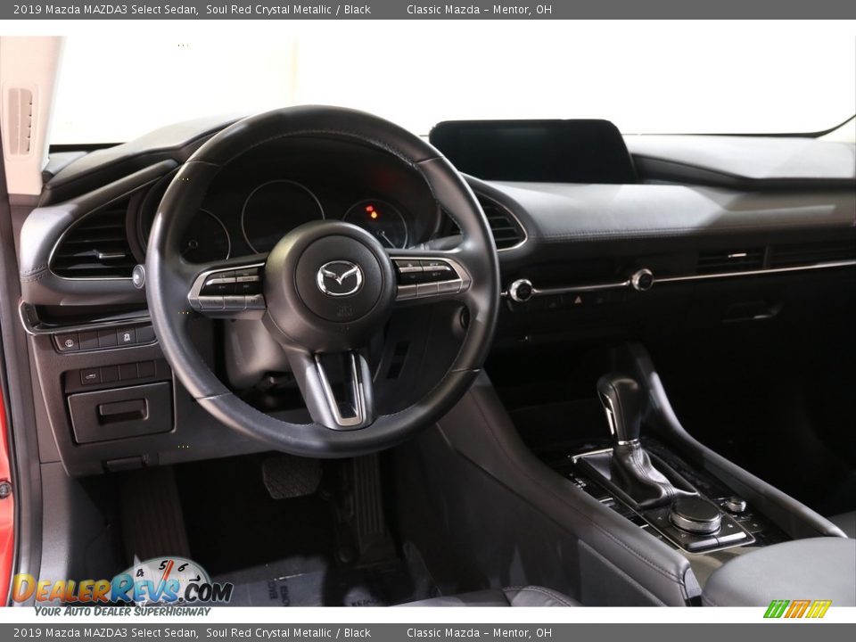 2019 Mazda MAZDA3 Select Sedan Soul Red Crystal Metallic / Black Photo #6
