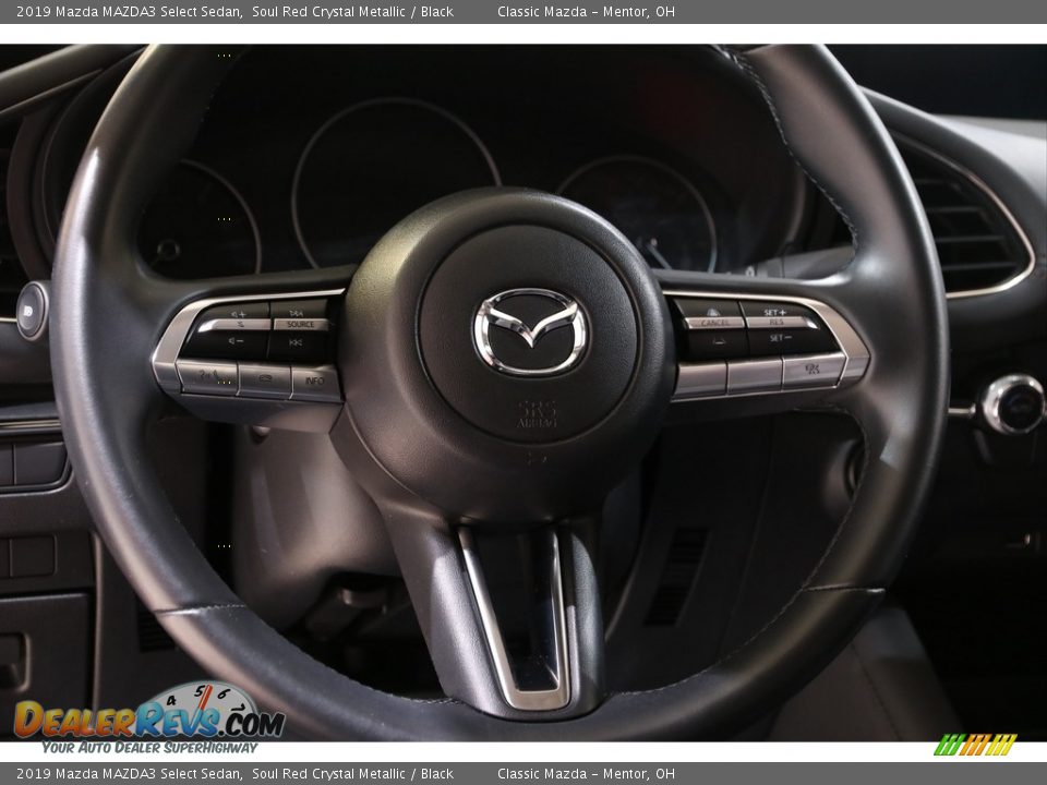 2019 Mazda MAZDA3 Select Sedan Soul Red Crystal Metallic / Black Photo #7