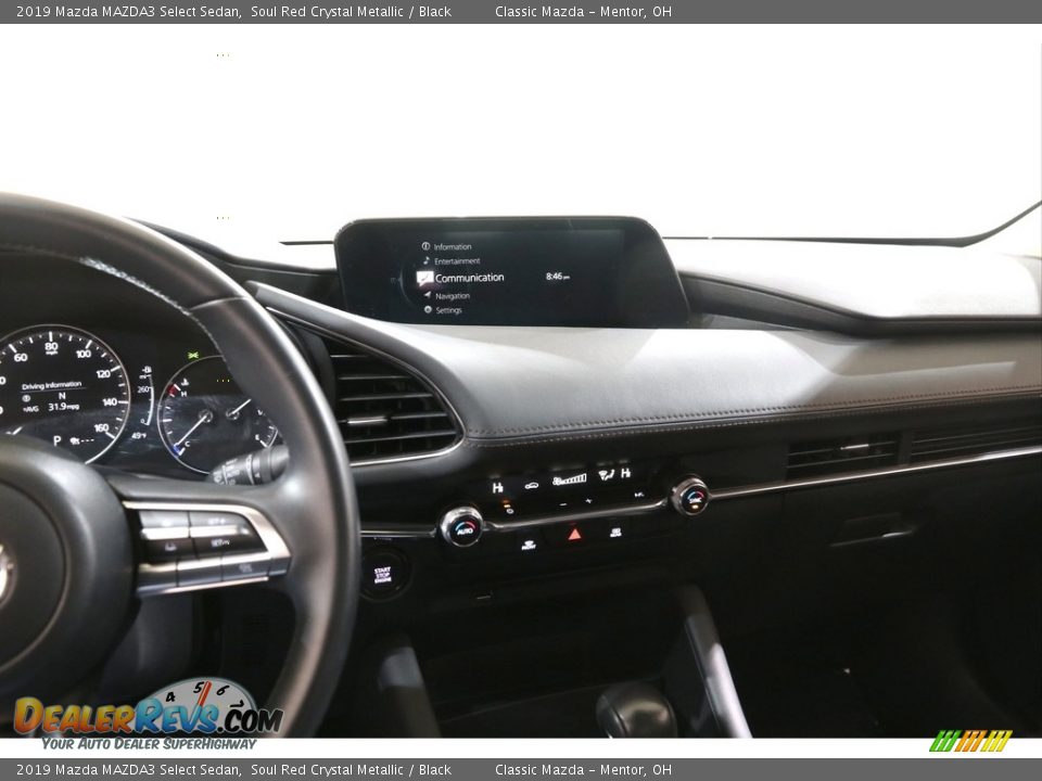 2019 Mazda MAZDA3 Select Sedan Soul Red Crystal Metallic / Black Photo #9