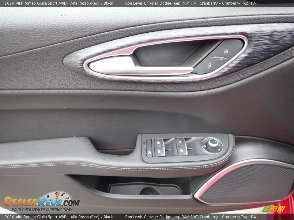 2020 Alfa Romeo Giulia Sport AWD Alfa Rosso (Red) / Black Photo #15