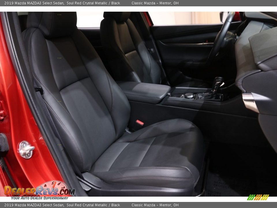 2019 Mazda MAZDA3 Select Sedan Soul Red Crystal Metallic / Black Photo #13